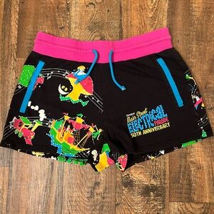 Disney 50th anniversary Main Street electrical parade shorts